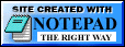 Notepad is god